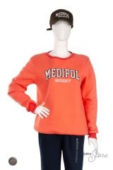 Bisiklet Yaka Sweatshirt