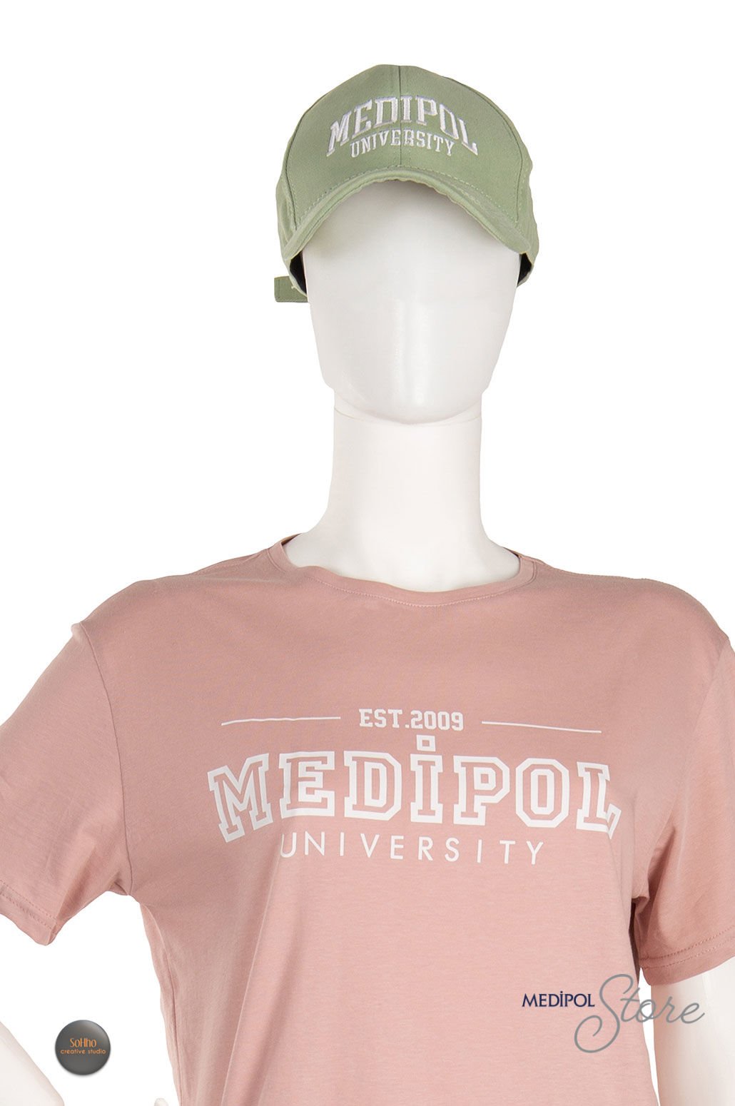 Gabardin Şapka SU YEŞİLİ
