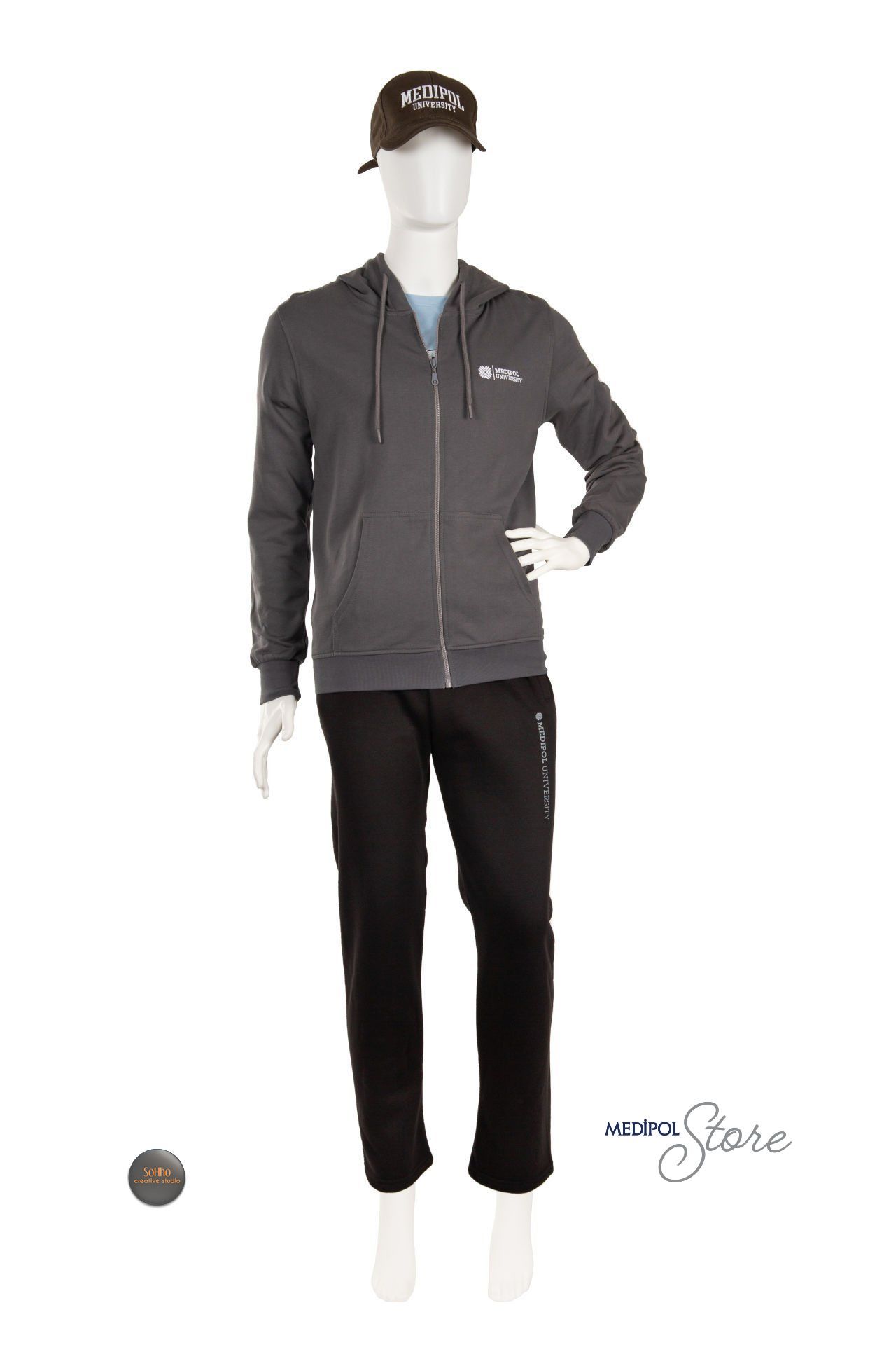 Düz Paça Şardonlu Eşofman Altı