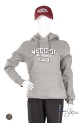 Kapşonlu Sweatshirt GRİ - 3XL