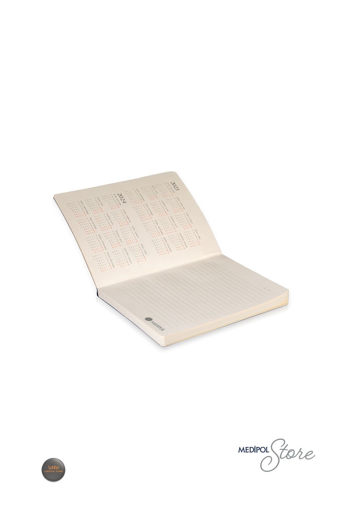 Logolu Takvimli Defter